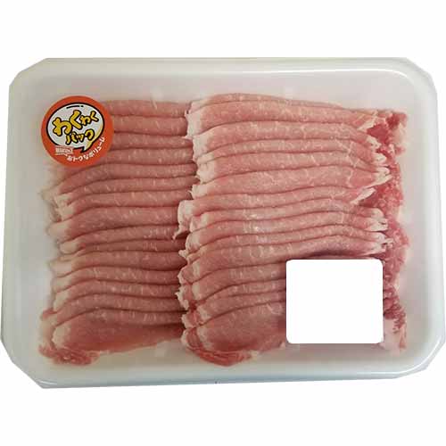『カナダ産豚ロースうす切り』