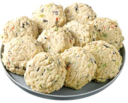 豆腐入りお魚ハンバーグ