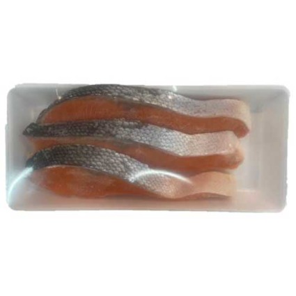 【冷凍】チリ産　甘口銀鮭（大切り） 魚醤入　３切