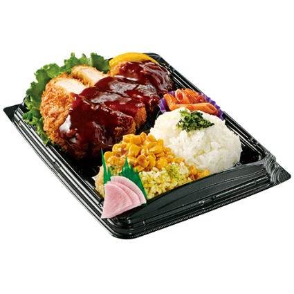 とんかつ＆とうもろこし弁当 