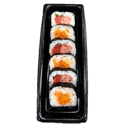 具凄！鮪＆サーモン太巻（６切）