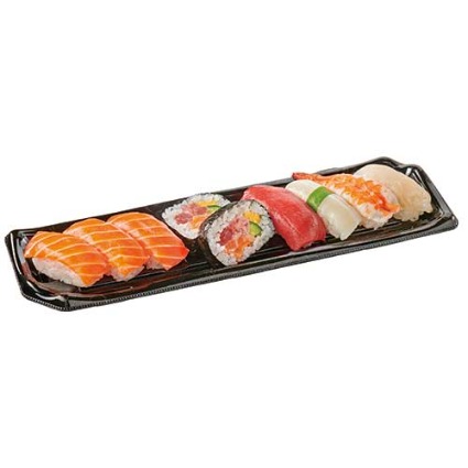 ～生サーモン入り～サーモン握りと海鮮巻盛合せ 