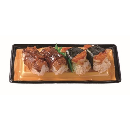 イベリコ豚巻＆俵えび天むす