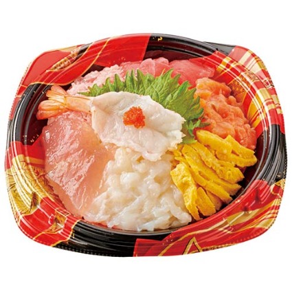 彩り海鮮丼