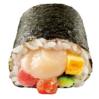 北海道産ほたて入り海鮮巻