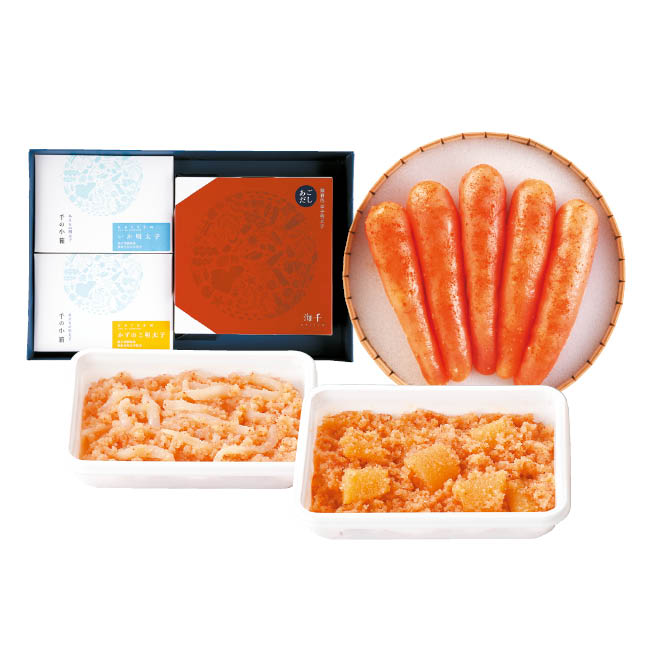 海千　うまかもんセット（いか・数の子・あごだし）