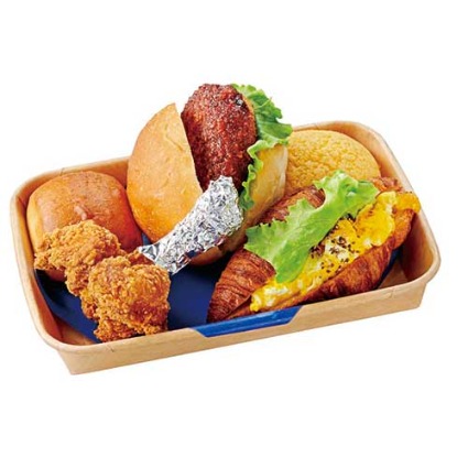 パン屋のおべんとう． 