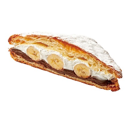 バナナ＆チョコクリーム／ミルフィーユ