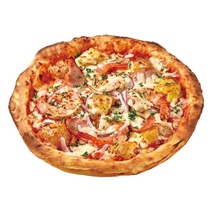 ガーリックシュリンプピザ