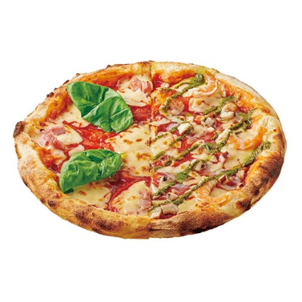 【ハーフ＆ハーフ】／マルゲリータ＆シーフード