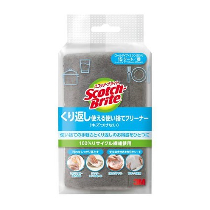 くり返し使える使い捨てクリーナー ３Ｍ