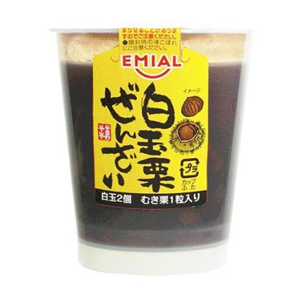 白玉栗ぜんざい 安曇野食品工房
