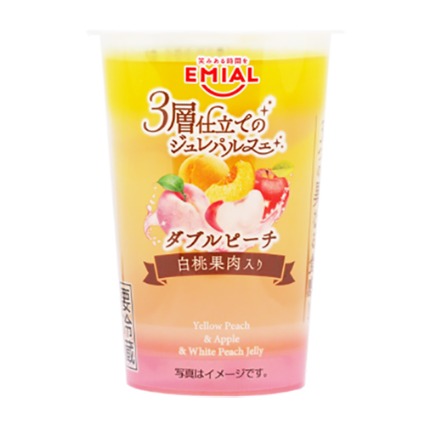 ジュレパルフェ　ダブルピーチ 安曇野食品工房