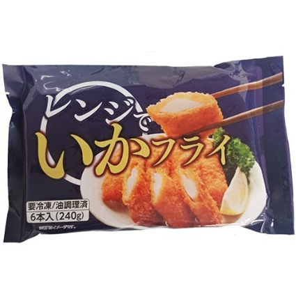 レンジでいかフライ