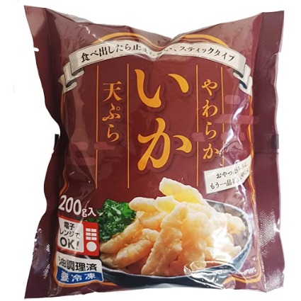 やわらかいか天ぷら