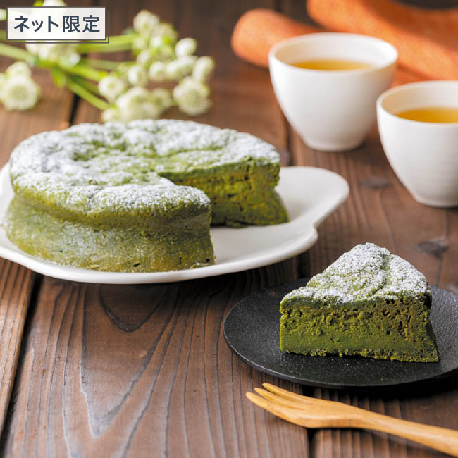 【クリスマス】C Chere　抹茶のガトーショコラ　化粧箱入りホール