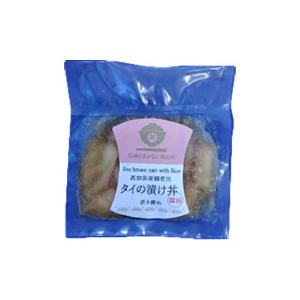 活き締めタイの醤油漬け丼 漁師のまかない