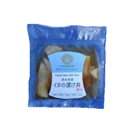 イカの醤油漬け丼 漁師のまかない