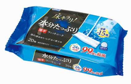 床キラリフローリング水分たっぷり厚手シート