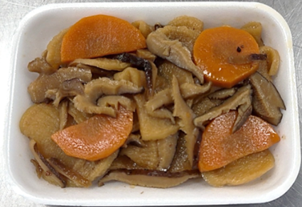 あごだし香る　丸干大根の田舎煮