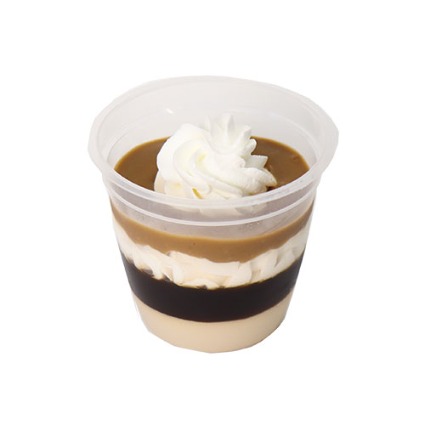 プチ　丸福珈琲店のカフェオレパフェ ロピア
