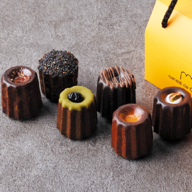 オリジナルカヌレ6種定番と人気のセット