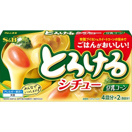 とろけるシチュー　豆乳コーン　　　　　　　　　　 エスビー食品