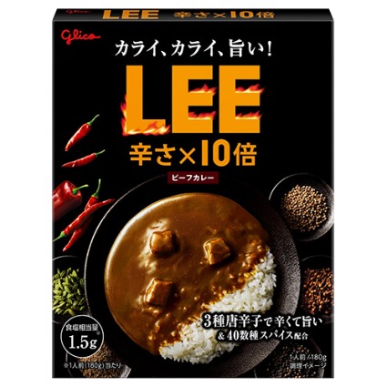ビーフカレーＬＥＥ　辛さ×１０倍 グリコ