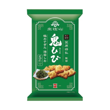 鬼ひび　海苔しお 岩塚製菓