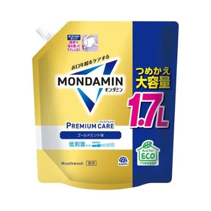 モンダミン　プレミアムケアゴールドミントパウチ アース製薬