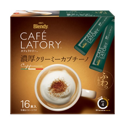 カフェラトリースティック濃厚クリーミーカプチーノ