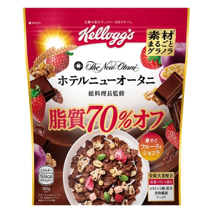 素材まるごとグラノラ脂質７０％オフフルーティー ケロッグ