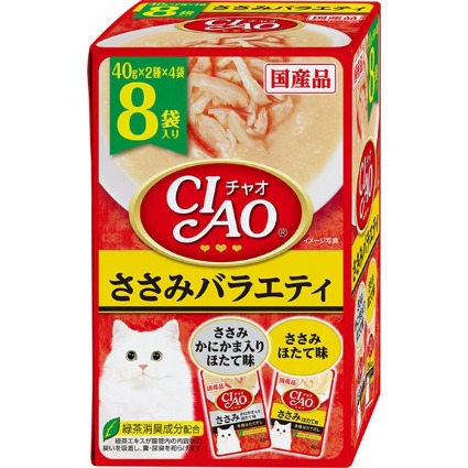 ＣＩＡＯパウチ　ささみバラエティ いなばペット