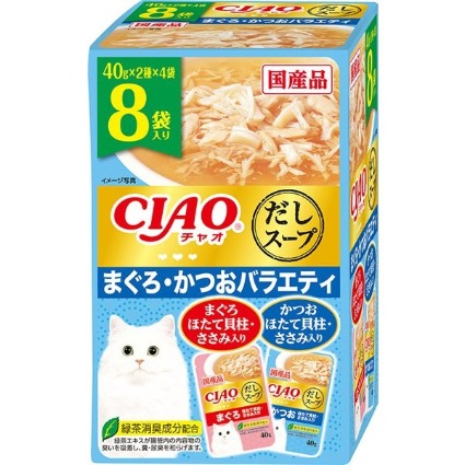 ＣＩＡＯだしスープかつおバラエティ いなばペット