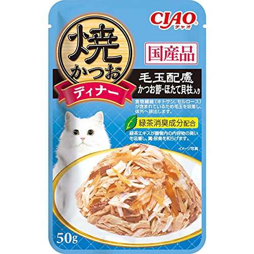 ＣＩＡＯ焼かつおディナー　毛玉配慮　かつお節 いなばペット