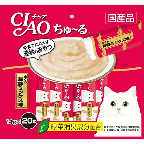 ｃｉａｏちゅーる まぐろ海鮮ミックス味 ヤオコーネットスーパー