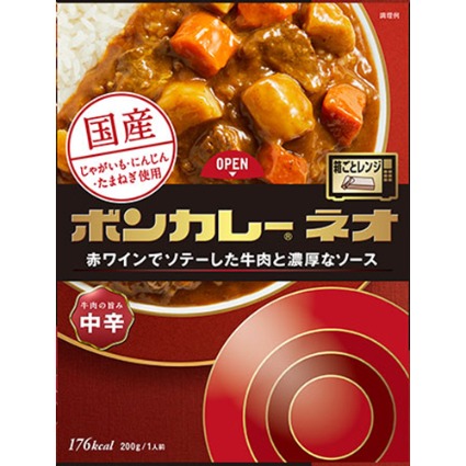 ボンカレーネオ　牛肉の旨み　中辛　　　　　　　　 大塚食品
