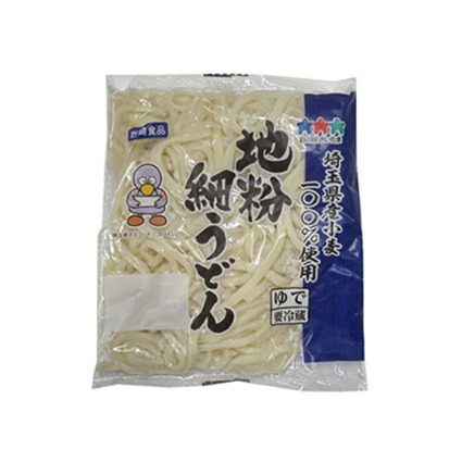 ゆで地粉細うどん