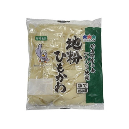 ゆで地粉ひもかわ