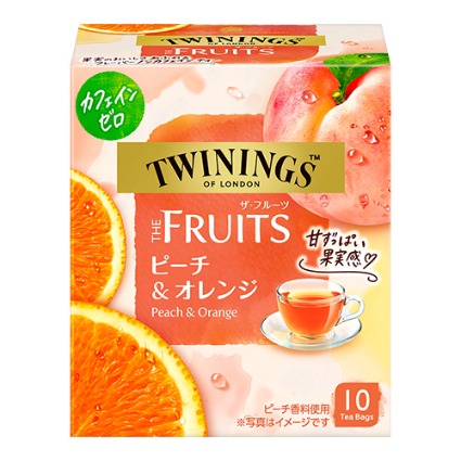 トワイニング　ザ・フルーツ　ピーチ＆オレンジ 片岡物産