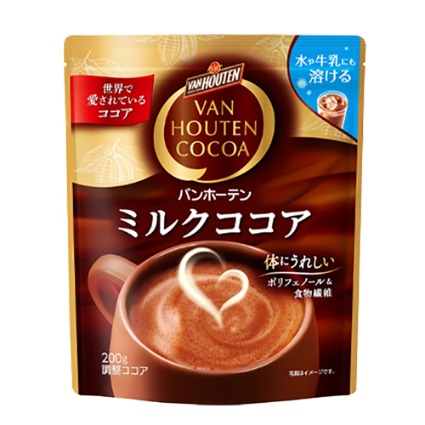 バンホーテン　ミルクココア 片岡物産