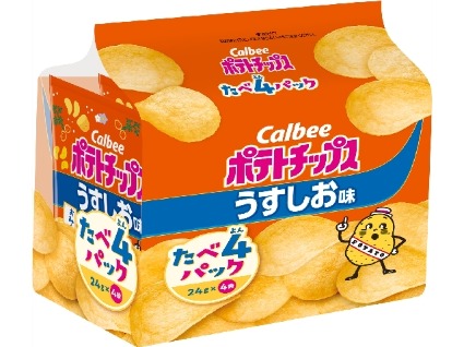 ポテトチップス　うすしお味　たべよんパック カルビー