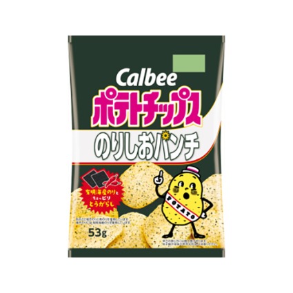 ポテトチップス　のりしおパンチ カルビー