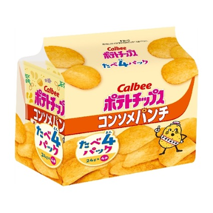 ポテトチップス　コンソメパンチ　たべよんパック
