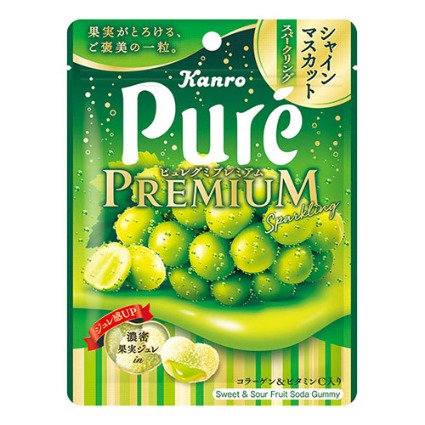 ピュレグミプレミアムシャインマスカットスパークリング