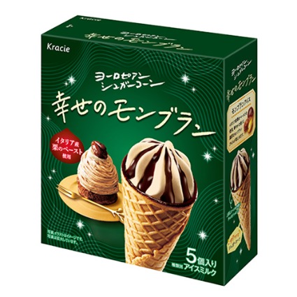 ヨーロピアンシュガーコーン　幸せのモンブラン クラシエフーズ