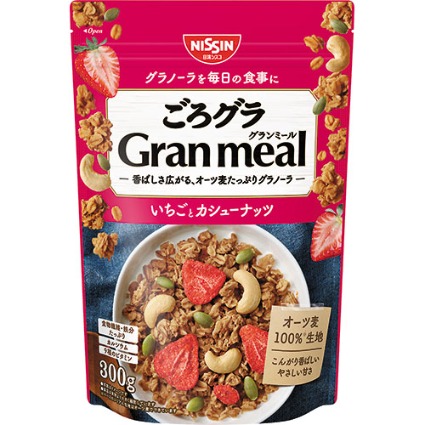 ごろグラ　Ｇｒａｎｍｅａｌいちごとカシューナッツ