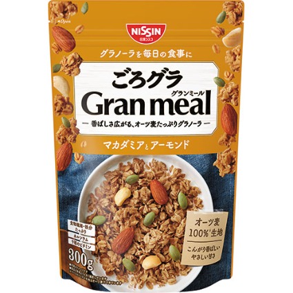 ごろグラ　Ｇｒａｎｍｅａｌマカダミアとアーモンド
