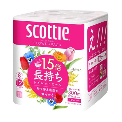 スコッティフラワー１．５倍巻き　ダブル　　　　　