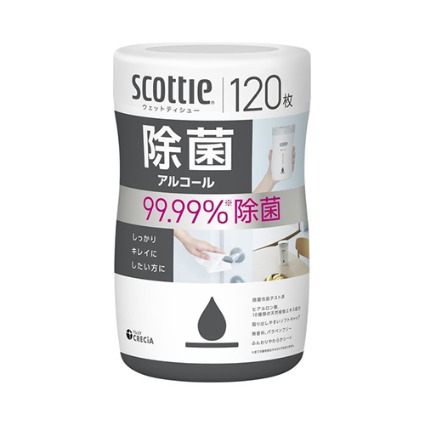 スコッティウェット　除菌アルコール　本体